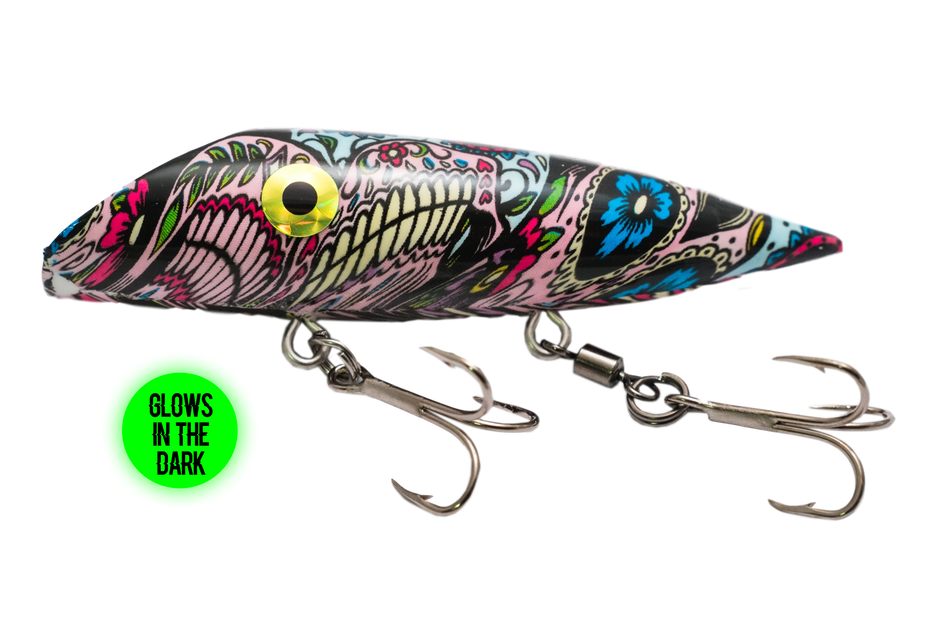 Buy Chew on This Fishing Plug Decal, Fishing Lure Decal Online in India 