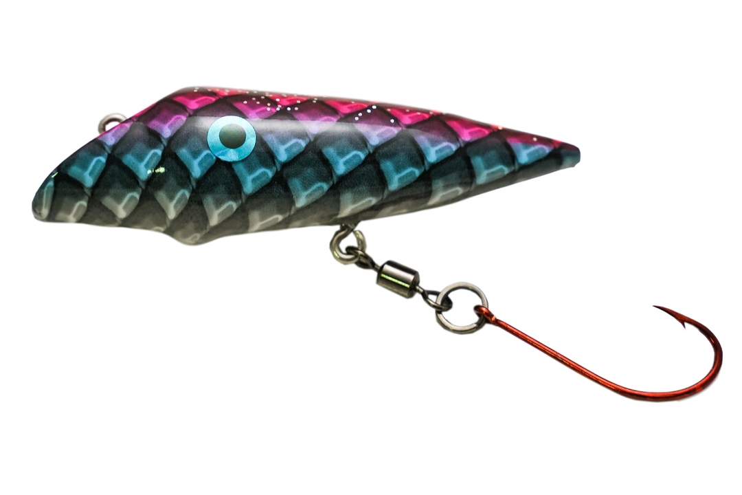 bubble gum colored fishing lure HY309 - Bubble Gum